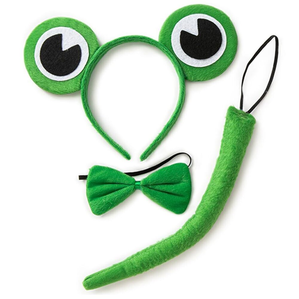 2955 3pcs Animal Costume Set, Animal Ears Horns Headbands
